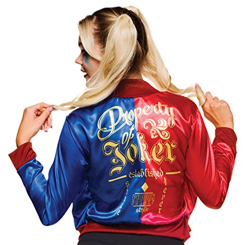 Rubies Kit de Disfraz para Chicas de Harley Quinn (Talla Grande), Oficial del Escuadrón Suicida s