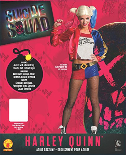 Rubie's Official Harley Quinn Suicide Squad para mujer, Talla L (14-16)