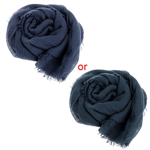 ruiruiNIE Mujeres Islam Maxi Crinkle Hijab Bufanda Bufanda Musulmana Larga Chal Robó Envoltura