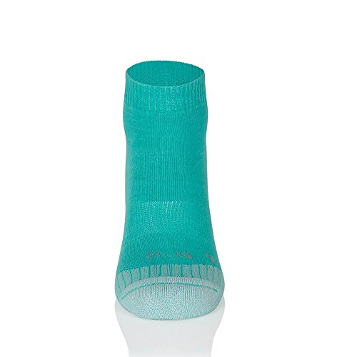 Safersox Calcetines de correr para hombre y mujer – para llevar durante días sin lavado turquesa 43-46