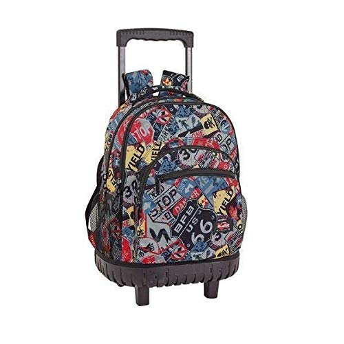 Safta-641945818 Road Mochila carro grande 32x42x15, Multicolor (641945818)