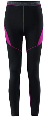 SAGUARO Ropa Interior Termica Mujer Invierno Conjunto Térmico Cálida Transpirable Set de Ropa Esquí Rosa Gr.38
