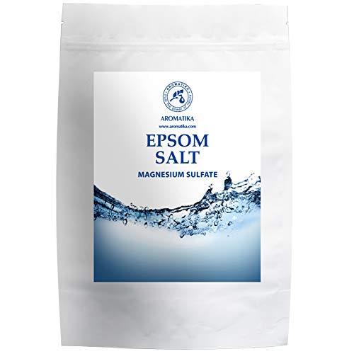 Sales de Baño 3kg - Sal de Epsom 3000g - 100% Pura & Natural - Fuente Concentrada de Magnesio - Relajación & Recuperación Muscular - Desintoxicación - Cuidado del Cuerpo - Cura - Mejor Buen Sueño