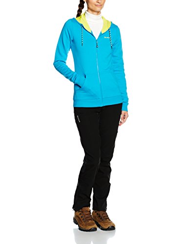 SALEWA Sudadera con Cierre Solidlogo Co W FZ HDY Azul Royal ES 38 (IT 42)