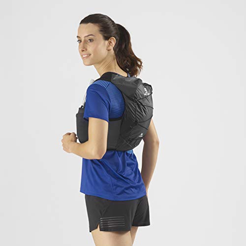 Salomon Active Skin 8 Chaleco de hidratación para mujer con SensiFit y corte femenino para trail running