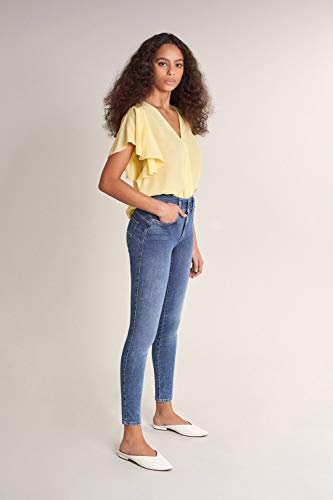 Salsa Túnica Cruzada con Volante en la Manga