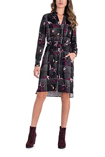 Salsa Vestido con Rayas y Flores