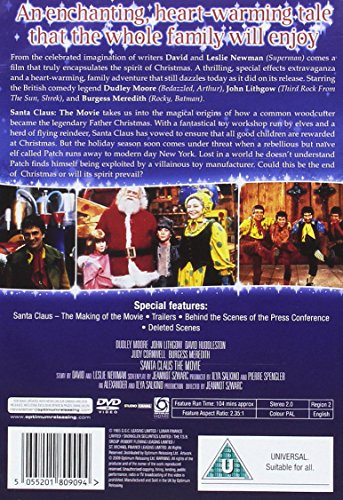 Santa Claus - The Movie [Edizione: Regno Unito] [Reino Unido] [DVD]
