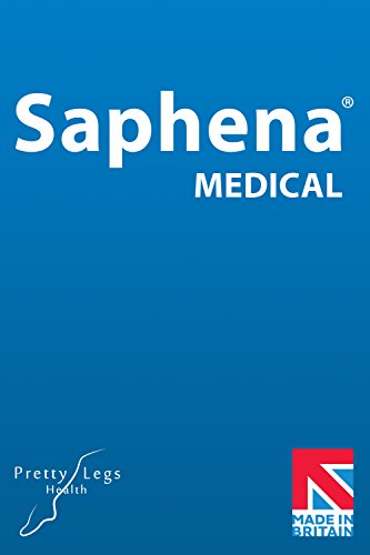 Saphena - Medias de compresión altas (hasta el muslo), clase 1, comprensión gradual, unisex, para después de cirugías, antideslizantes, antiembólicas, con superficie antideslizante