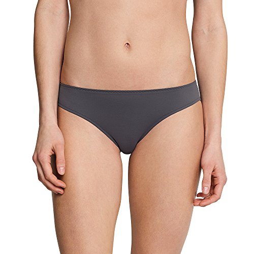 Schiesser Slip Braguita brasileña, Gris (Graphit 207), 40 (Talla del Fabricante: 38) para Mujer