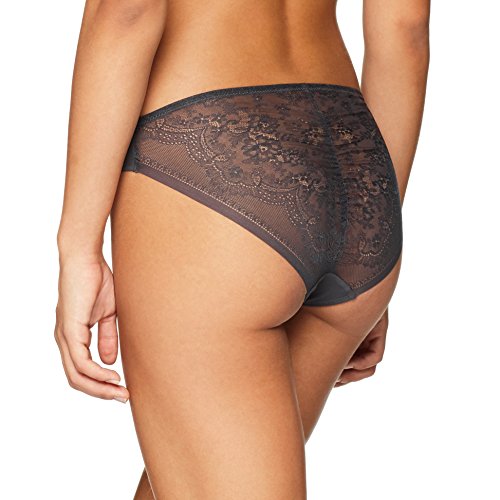Schiesser Slip Braguita brasileña, Gris (Graphit 207), 40 (Talla del Fabricante: 38) para Mujer