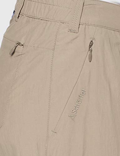 Schöffel Santa Fe - Pantalones para Mujer, Mujer, Pantalones, 11640-00-22878, Beige, 42