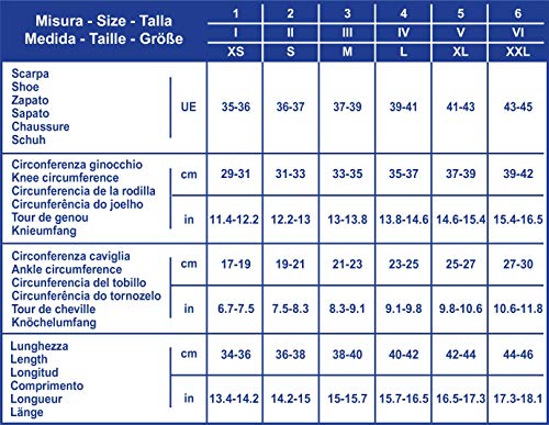 Scudotex - Media Corta de Compresion 140 Punta Abierta, Nature, Talla 4