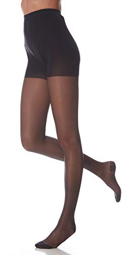 Scudotex Panty 140 Denier Talla Fuerte Color Negro Talla 5-1 unidad