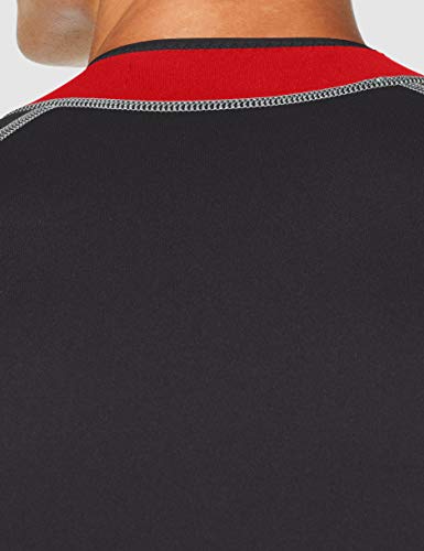Seac Ciao 2.5 mm - Mono de neopreno para hombre, color negro/rojo, talla M