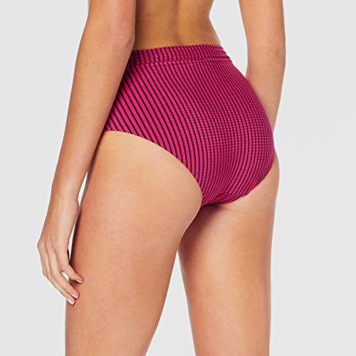 Seafolly Go Overboard Retro 'v' Front Braguita de Bikini, Rosa (Persian Pink Persian Pink), 40 (Talla del Fabricante: 12) para Mujer