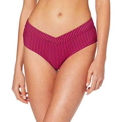 Seafolly Go Overboard Retro 'v' Front Braguita de Bikini, Rosa (Persian Pink Persian Pink), 40 (Talla del Fabricante: 12) para Mujer