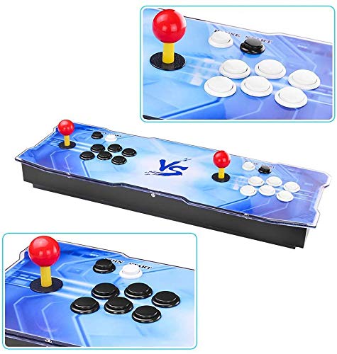 SeeKool Pandora's 9D Juegos clásicos Consola de Videojuegos, 2700 in 1 Multijugador Arcade Game Console, 4 Joystick Partes de la Fuente de alimentación HDMI y VGA y Salida USB