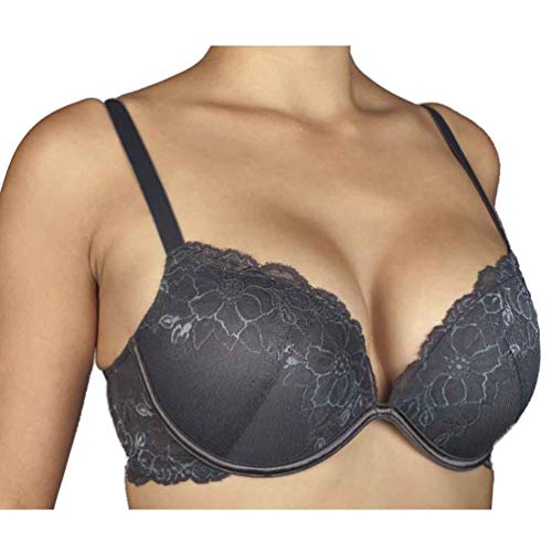 Selene Noelia Sujetador con Push-up, Beige (Tierra), 85 (Tamaño del Fabricante:C.85) para Mujer