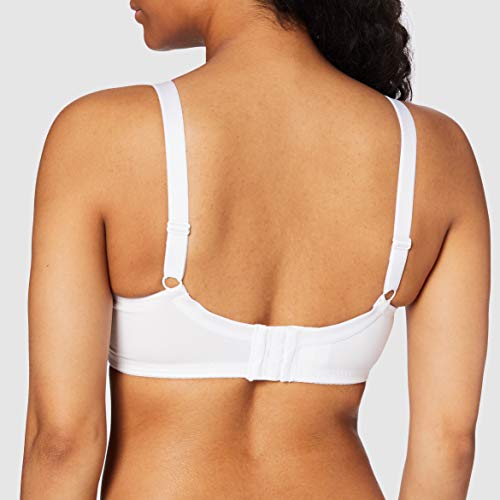 Selene Sujetador Blanca Preformado Algodon Doble Capa Sin Aros Blanco 105C