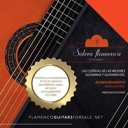 Set de Cuerdas para guitarra Solera Flamenca STRINGS"ACOMPAÑAMIENTO"