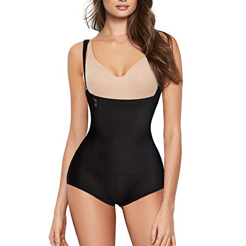 shapewear body mujer fajas reductoras adelgazantes bodies moldeadores mujer body reductor para vestido waist trainer latex body shaper slimming ropa interior lencería moldeadora (Negro, XXX-Large)