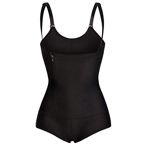 shapewear body mujer fajas reductoras adelgazantes bodies moldeadores mujer body reductor para vestido waist trainer latex body shaper slimming ropa interior lencería moldeadora (Negro, XXX-Large)