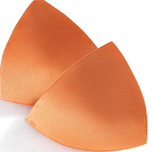 SHEKINI Mujer Conjunto de Lencería Sujetador Bralette de Triángulo de Encaje con Relleno Extraíble sin Aros y Correa de Hombro Ajustable（Amarillo Dorado,XS