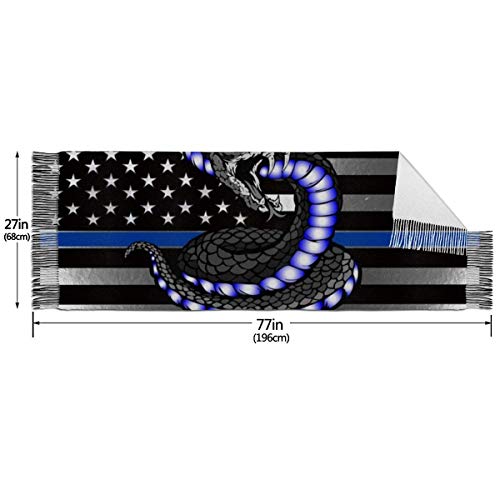 shenguang ~ estrellas de la bandera americana a la derecha, grande, suave, acogedora, cachemir, Pashmina, bufanda tejida, abrigo para mujer, chal cálido, estola + caja de regalo