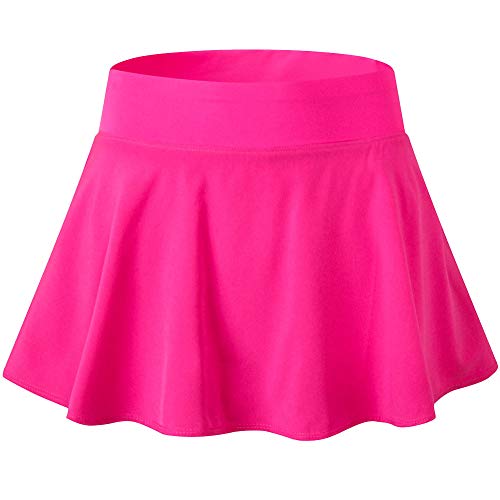 Shengwan Falda Pantalón de Deporte Mujer Pantalón deSecado Rápido para Fitness Tennis Rose XXL