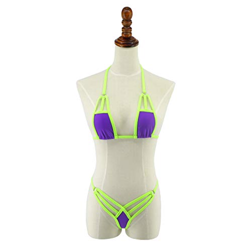 SHERRYLO Traje De Baño Micro Mini Swimwear G String Bikini Thong Sunbath Bañadores De Mujer
