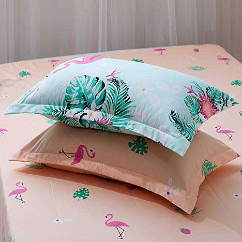 SHJIA Funda Nórdica De 3 Piezas Hecha De Poliéster-Algodón 1 Funda Nórdica 2 Fundas De Almohada Ropa De Cama De Estilo Europeo Adecuado para Cama Individual Y Cama Doble