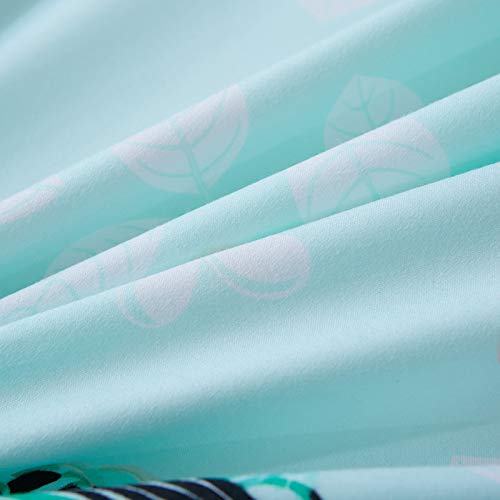 SHJIA Funda Nórdica De 3 Piezas Hecha De Poliéster-Algodón 1 Funda Nórdica 2 Fundas De Almohada Ropa De Cama De Estilo Europeo Adecuado para Cama Individual Y Cama Doble