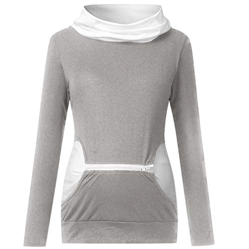 SHOBDW LiquidacióN Ventas Ropa Premamá Mujeres Soft Ropa De Maternidad Tops De EnfermeríA OtoñO Invierno Tops De Manga Larga Ropa para Embarazadas Blusa(Negro,M)