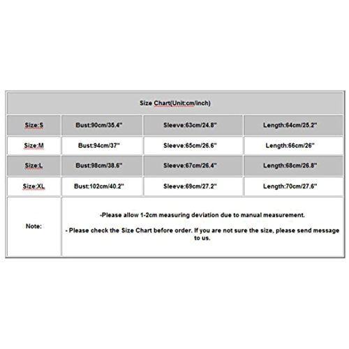 SHOBDW Separación Mujer Camiseta Manga Larga Empalme Blusa Tops otoño Invierno Ropa (S, Verde)