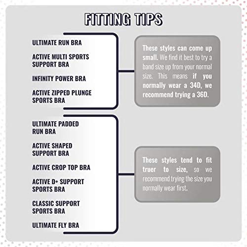 Shock Absorber Active D+ Classique Support Sujetador Deportivo, Pizarra Gris, 80E para Mujer