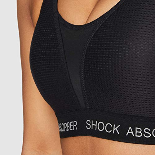Shock Absorber Ultimate Run Bra Padded Sujetador Deportivo, Negro (Noir Bsv), 100B para Mujer