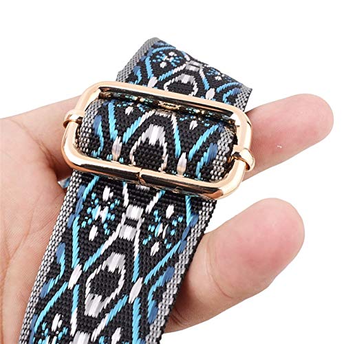 Shop-PEJ Nuevas Bolsas Correa Strap Ajustable Metal Hebilla Bolsa Cinturón Moda Moda Bolso Accesorios de Viaje Hombres Bolsas Cadena para Mujer Bolso/Monedero (Color : D)