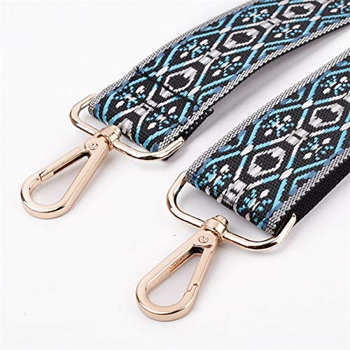 Shop-PEJ Nuevas Bolsas Correa Strap Ajustable Metal Hebilla Bolsa Cinturón Moda Moda Bolso Accesorios de Viaje Hombres Bolsas Cadena para Mujer Bolso/Monedero (Color : D)