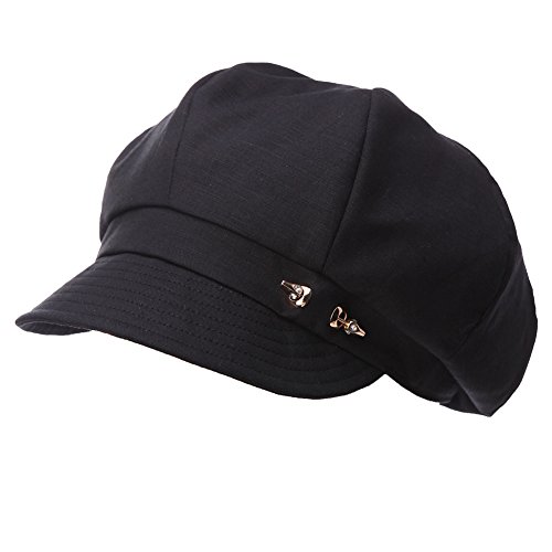 Siggi - Gorra para mujer (8 paneles, 56 a 59 cm, ajustable, para primavera y verano