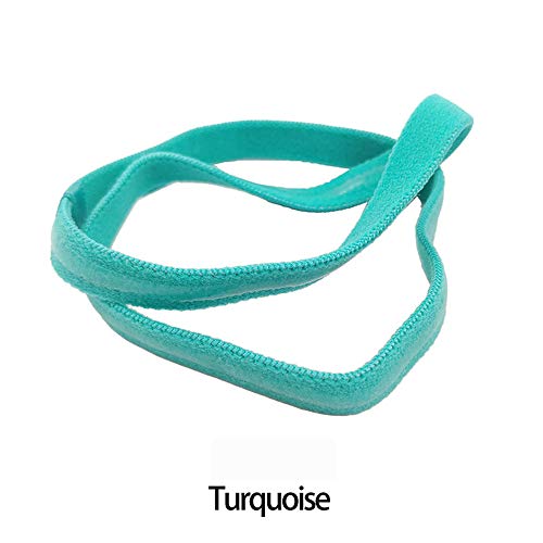 Silicona Elástico Banda de Pelo de Ejercicio, 6 Piezas Diademas Deportivas Elásticas Antideslizantes, para Fútbol, Baloncesto, Tenis, Yoga y Golf