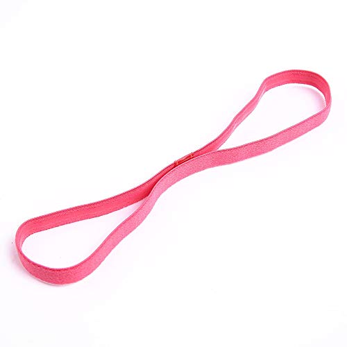 Silicona Elástico Banda de Pelo de Ejercicio, 6 Piezas Diademas Deportivas Elásticas Antideslizantes, para Fútbol, Baloncesto, Tenis, Yoga y Golf