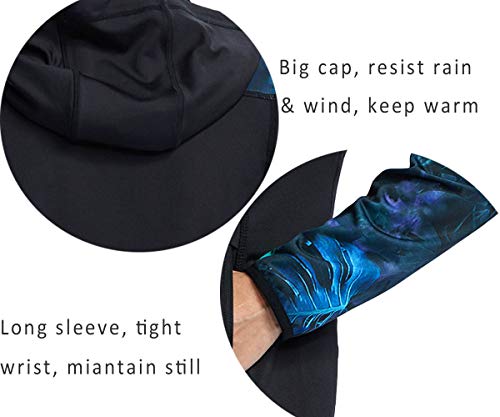 SILIK Sudadera para Mujer Ropa Interior Sudaderas con Capucha Bolsillo Cremallera Ropa Deportiva Gato con cordón Superdry Jacket (M, Verde)