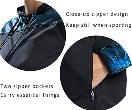 SILIK Sudadera para Mujer Ropa Interior Sudaderas con Capucha Bolsillo Cremallera Ropa Deportiva Gato con cordón Superdry Jacket (M, Verde)