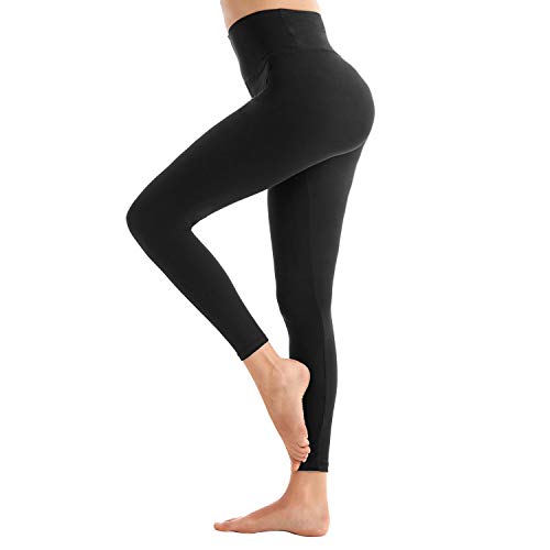 SINOPHANT Mallas de Deporte de Mujer, Leggins Pantalon Deporte Yoga, Leggings Mujer Fitness Suaves Elásticos Cintura Alta para Reducir Vientre