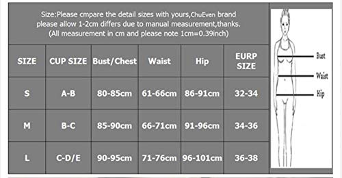 SJIUH Traje de Bikini Conjunto de Bikinis para Mujer Traje de baño Verano Ropa de Playa Biquinis brasileños Feamle Trajes de baño Bikini para Mujer Traje de baño, 9, S