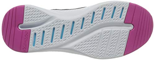 Skechers Damen-Schwarz, Türkis, Zapato Neutral para Mujer, 37 EU