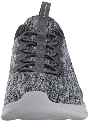 Skechers Elite Flex-Hartnell, Zapatillas Hombre, Multicolor (GYBK Black Mesh/Trim), 43 EU