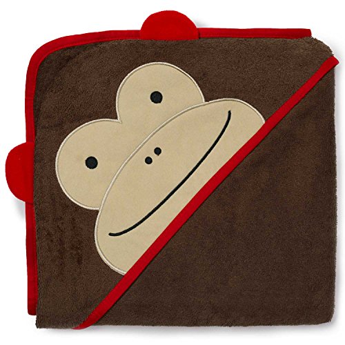 Skip Hop SKI-ZOO-TOWEL-MONKEY - Toalla infantil con capucha, diseño de mono