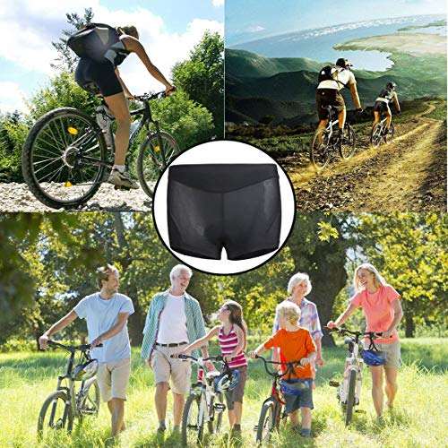 SKYSPER Pantalon Calzoncillos Ropa Interior Ciclismo para Mujer Culote Pantalones Cortos Deportivos Gel 3D Acolchada para MTB Ciclismo Bicicleta al Aire Libre Transpirable Secado Rápido